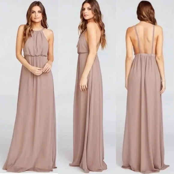 chinese dress ladies Taylor Tube Maxi Dress, in Black Luxe Satin, Size: Medium | Show Me Your Mumu